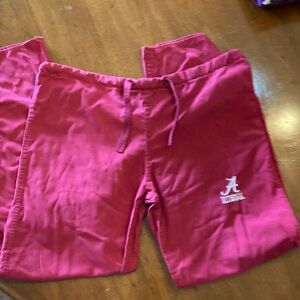 Crimson Alabama scrub bottoms women’s S  with Logo